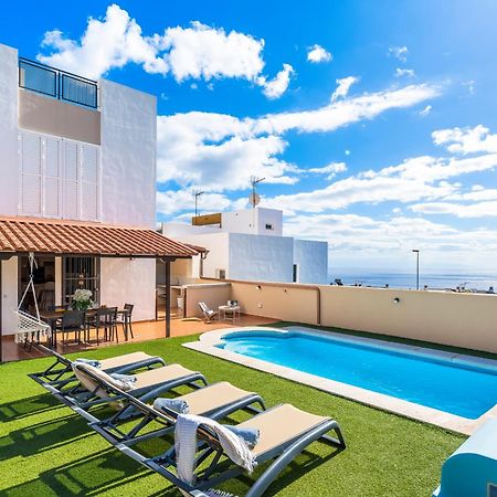 Villa Trueno Refugio De Lujo Con Piscina Climatizada Y Vistas Candelaria Exteriör bild