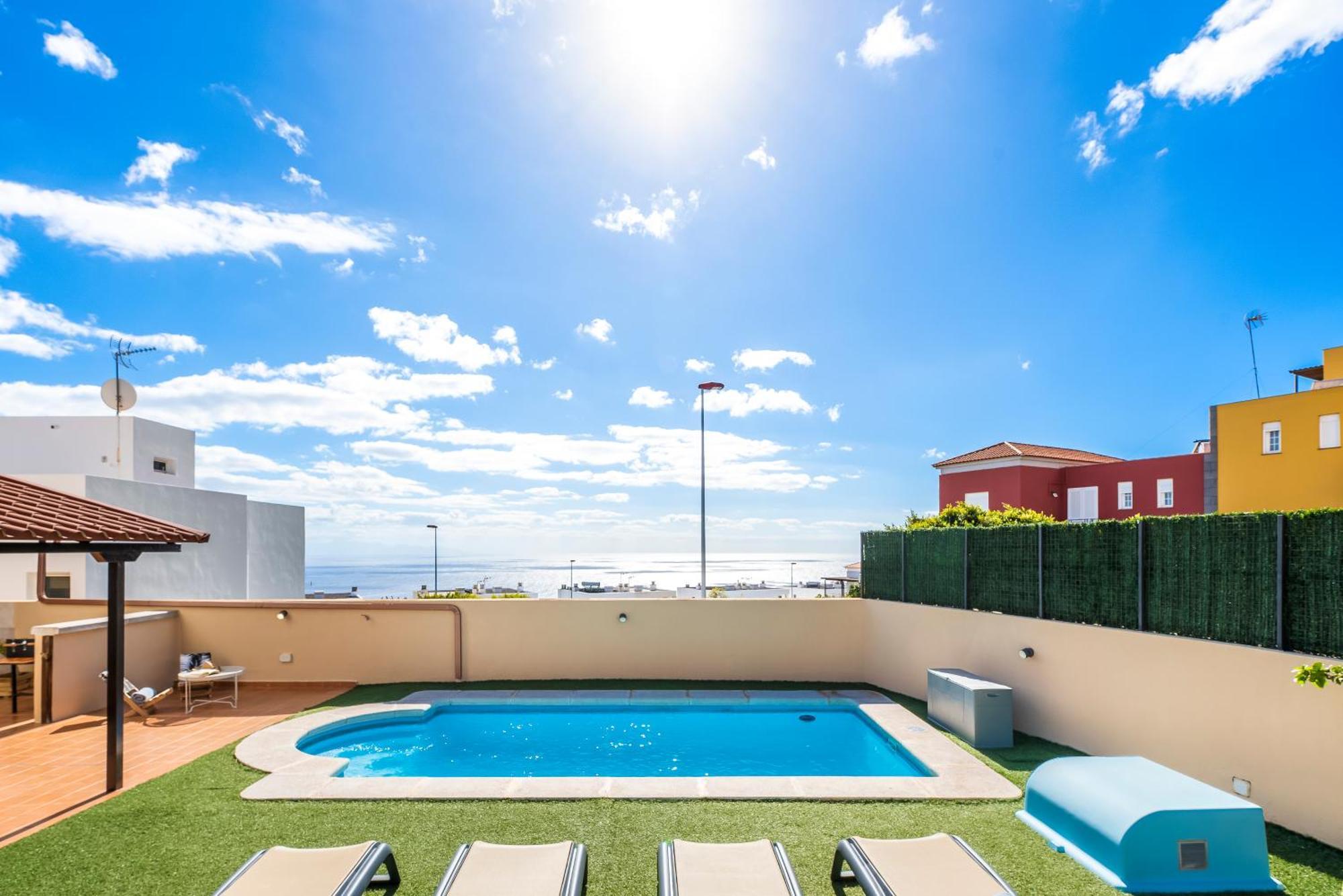 Villa Trueno Refugio De Lujo Con Piscina Climatizada Y Vistas Candelaria Exteriör bild