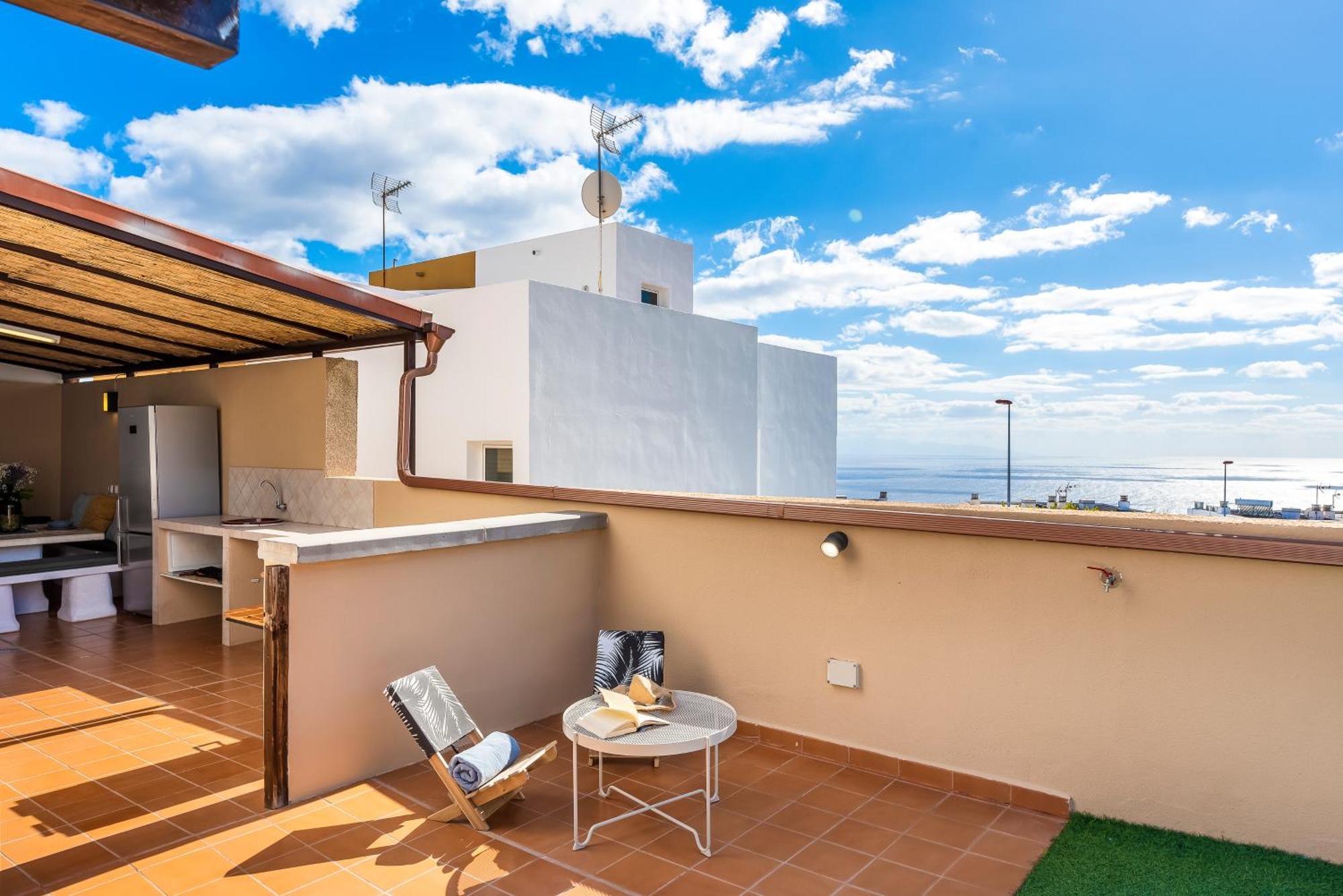 Villa Trueno Refugio De Lujo Con Piscina Climatizada Y Vistas Candelaria Exteriör bild