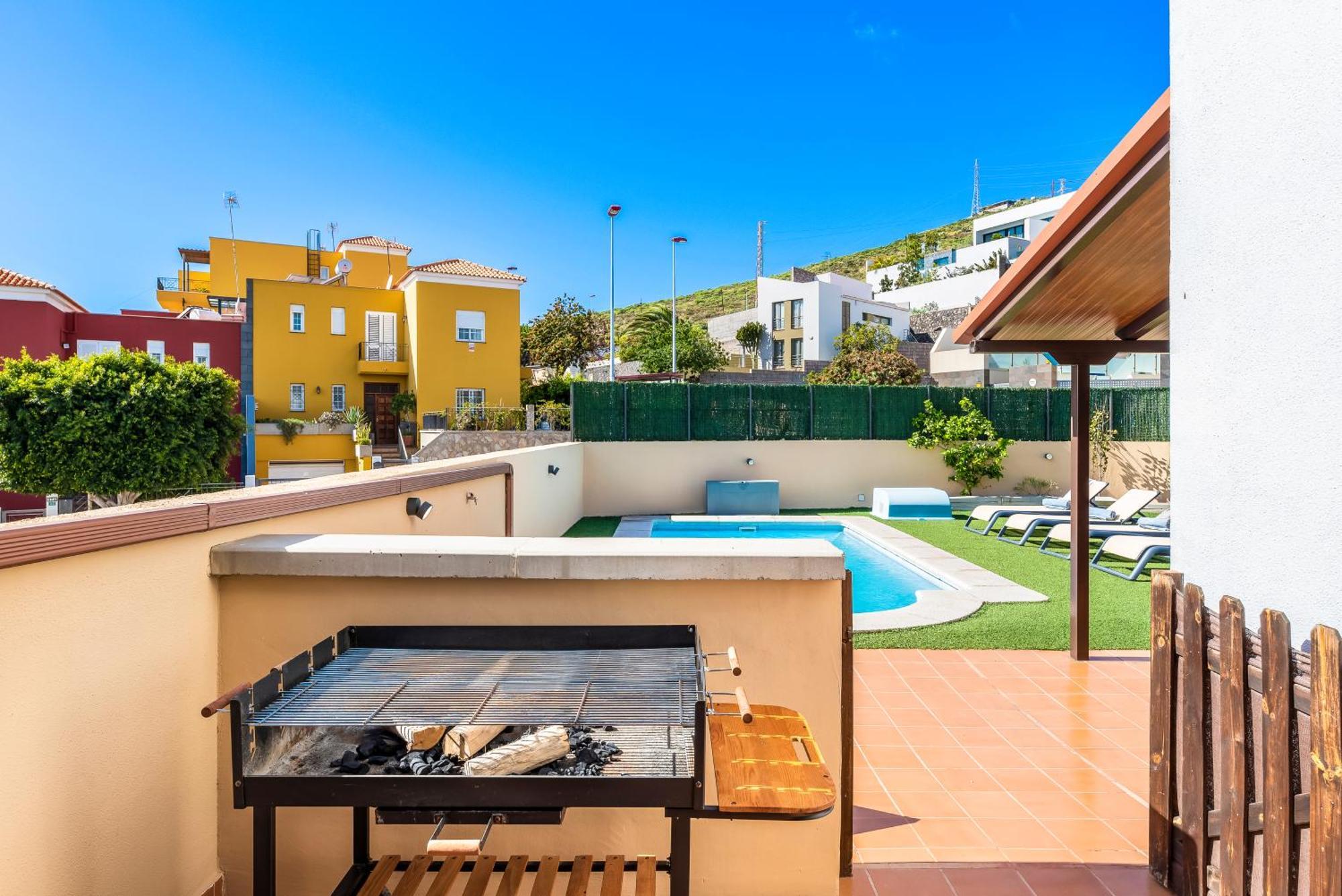 Villa Trueno Refugio De Lujo Con Piscina Climatizada Y Vistas Candelaria Exteriör bild